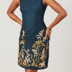 Brooks Brothers Floral Embroidered Dress